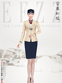 中國圖騰文化-紋飾結(jié)合空姐制服欣賞美圖