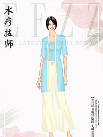 皮膚管理工作服短袖長袍款女修身美容院技師制服設計