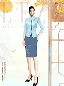 旅游景區(qū)酒店前臺女服務(wù)員制服設(shè)計方案