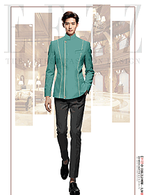 原創(chuàng)制服設(shè)計(jì)酒店門(mén)童服裝設(shè)計(jì)圖
