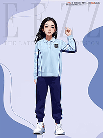 小學(xué)生校服設(shè)計(jì)圖-T恤運(yùn)動款女裝設(shè)計(jì)