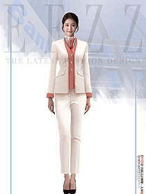 400客服服務(wù)中心接話人員工作服女裝定制設(shè)計(jì)案例