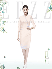 定制水療服務員工作服美體師定制案例