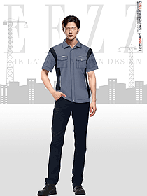 高鐵地面員工工作制服夏季服裝設計