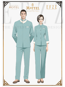 青瓷雅序 ——EFZZ原創酒店客房制服的靜逸圖鑒
