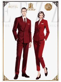 度假場景的尊榮儀式：酒紅色制服設計解析