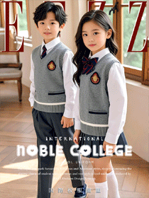英倫西裝校服與針織校服的碰撞，演繹校園貴族學院風案例圖鑒