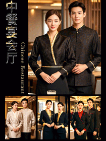 星級禮遇:五星級中餐廳秋冬工作服美學覺醒