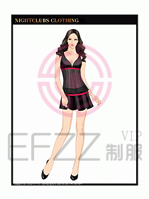夜場(chǎng)ktv包房公主服設(shè)計(jì)682