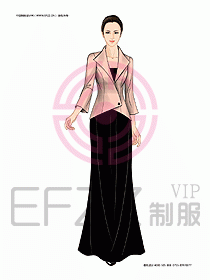 夜總會迎賓咨客制服設計圖239