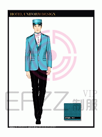 酒店門童保安制服設(shè)計(jì)圖815