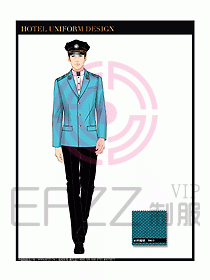 酒店門童保安制服設(shè)計圖821