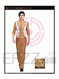 SPA水療會所服務(wù)員制服設(shè)計(jì)圖315