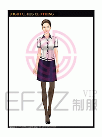 夜總會KTV服務員制服設計圖493