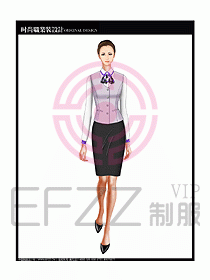 女職業裝襯衫馬夾設計圖224