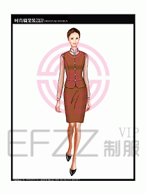 女職業(yè)裝襯衫馬夾設(shè)計圖260