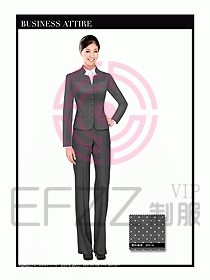 空姐職業(yè)服裝設計效果圖421