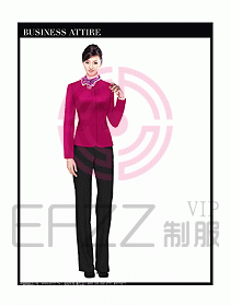 空姐職業(yè)服裝設計效果圖448