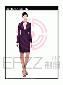 女時(shí)尚OL職業(yè)裝設(shè)計(jì)圖985