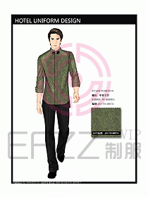 酒店中餐領(lǐng)班制服設(shè)計(jì)圖106