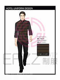 酒店中餐領班制服設計圖104