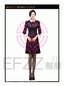 酒店西餐廳領班制服設計圖064