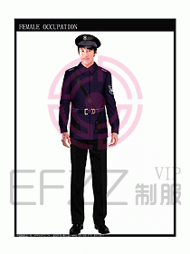 獵裝保安服設(shè)計(jì)服裝圖246