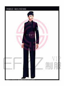 獵裝保安服設計服裝圖249