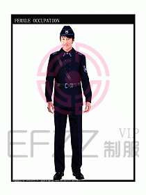 獵裝保安服設(shè)計服裝圖251