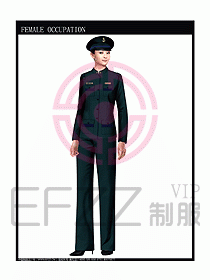 獵裝保安服設(shè)計服裝圖255