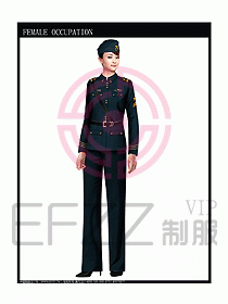 獵裝保安服設(shè)計(jì)服裝圖261