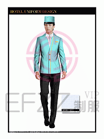 酒店門童行李生制服設(shè)計(jì)圖844