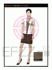 SPA休閑會所服務(wù)員制服設(shè)計(jì)338