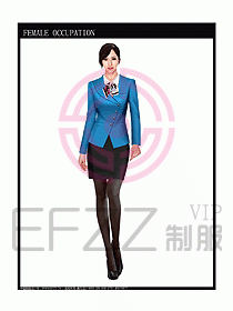 專賣店營業員服裝設計圖1045