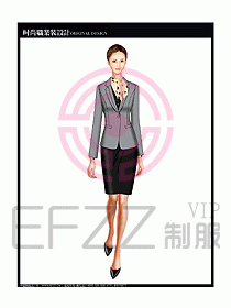 專賣店?duì)I業(yè)員服裝設(shè)計(jì)圖1101
