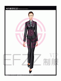 專賣店營業(yè)員服裝設(shè)計圖1118
