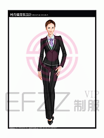 專賣店營業員服裝設計圖1155