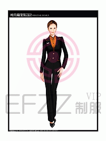 專賣店?duì)I業(yè)員服裝設(shè)計(jì)圖1160