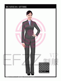 專賣(mài)店?duì)I業(yè)員服裝設(shè)計(jì)圖1184
