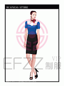 專賣(mài)店?duì)I業(yè)員服裝設(shè)計(jì)圖1205