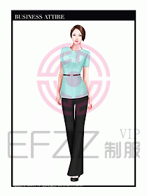 專賣店?duì)I業(yè)員服裝設(shè)計(jì)圖1216