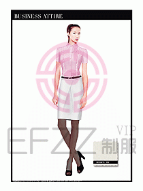 女職業(yè)裝短袖襯衫設(shè)計(jì)圖334