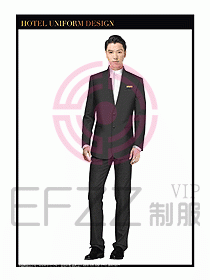 酒店大堂服務(wù)員制服設(shè)計圖684