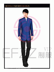 酒店大堂服務(wù)員制服設(shè)計圖694