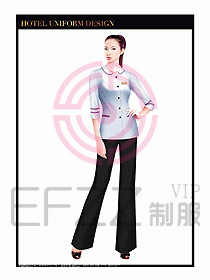 SPA按摩技師制服設(shè)計(jì)圖917