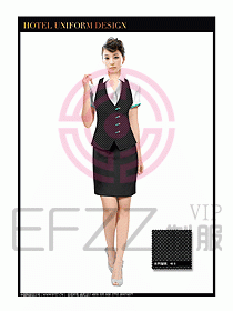 桑拿水療會所前臺服務員制服201