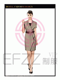 桑拿水療會所前臺服務(wù)員制服204