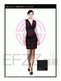 酒店西餐服務(wù)員制服設(shè)計920