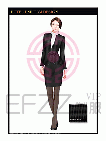 酒店西餐服務員制服設計978