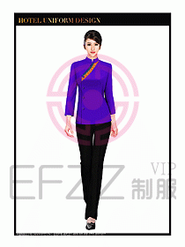 酒店制服客房服務(wù)員工衣設(shè)計(jì)393
